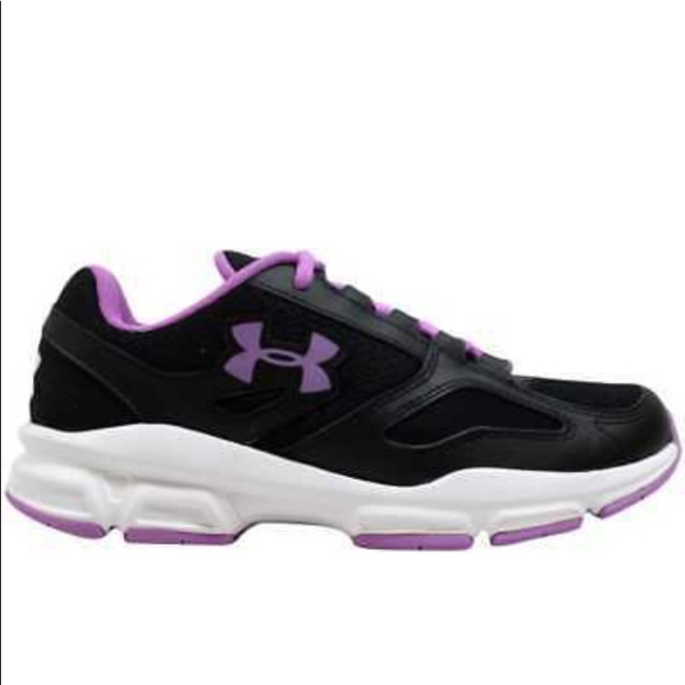 Under Armour Women's Zone Black White-exotic Bloom